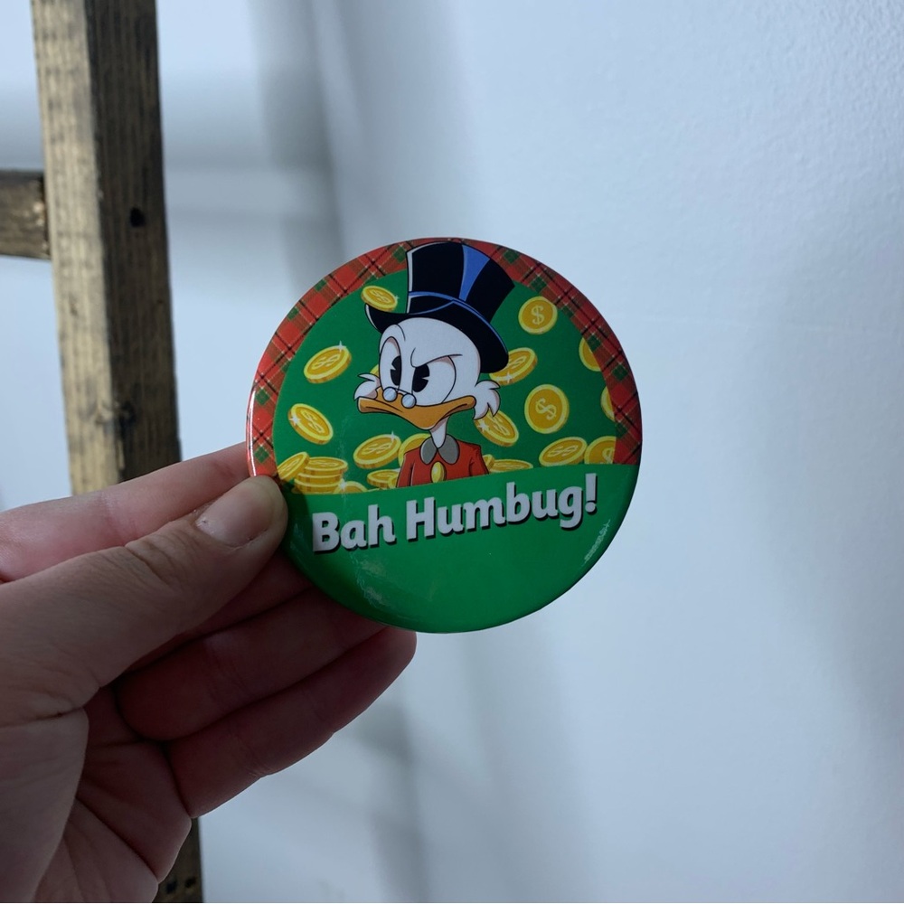 Disney Christmas Donald Duck Bah Humbug Pin